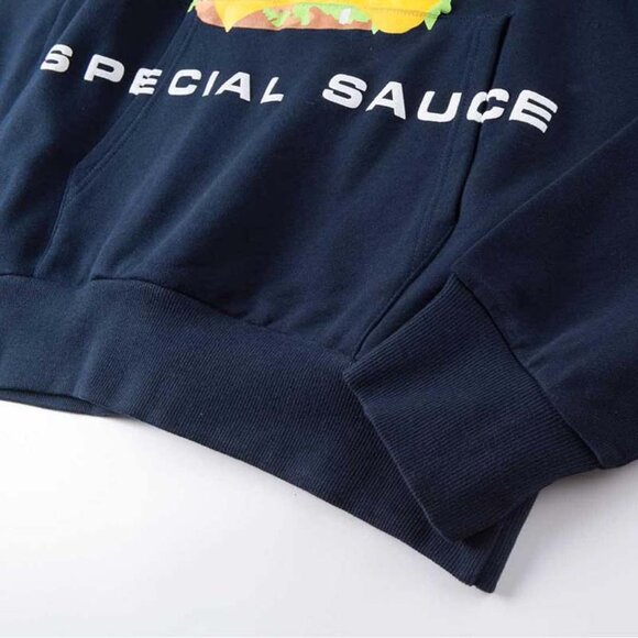 CPFM.XYZ 3d Hamburger Hooded Sweatshirt - Picture 8 of 9
